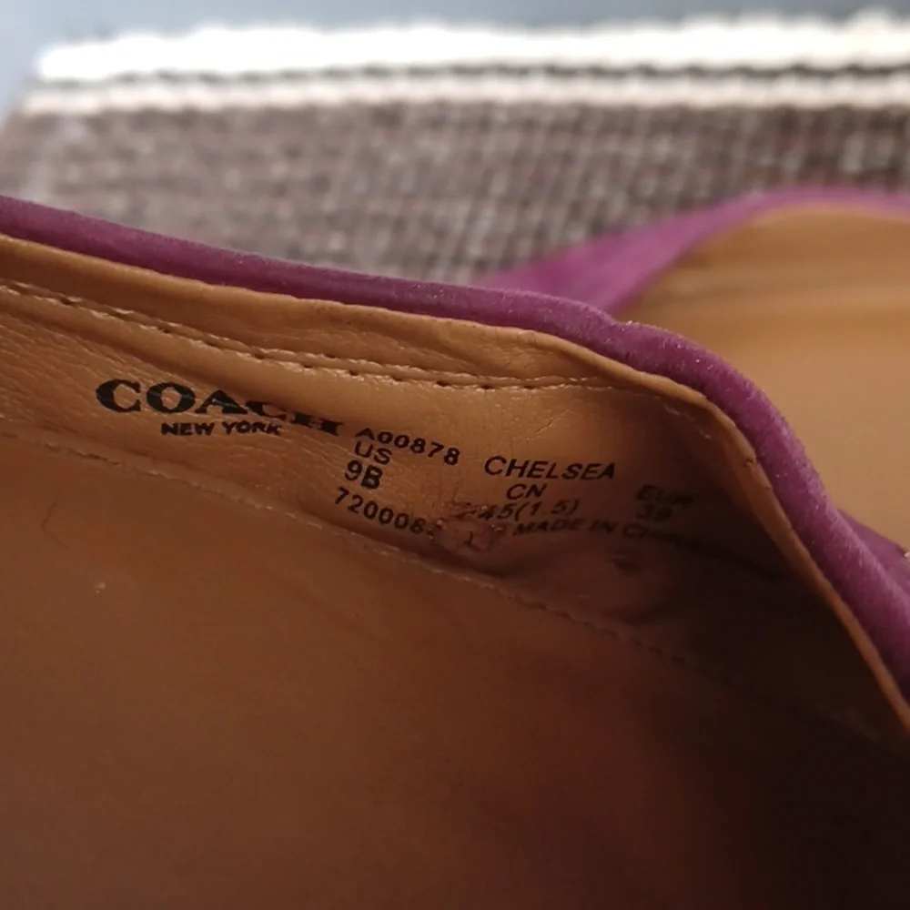 Coach women flats